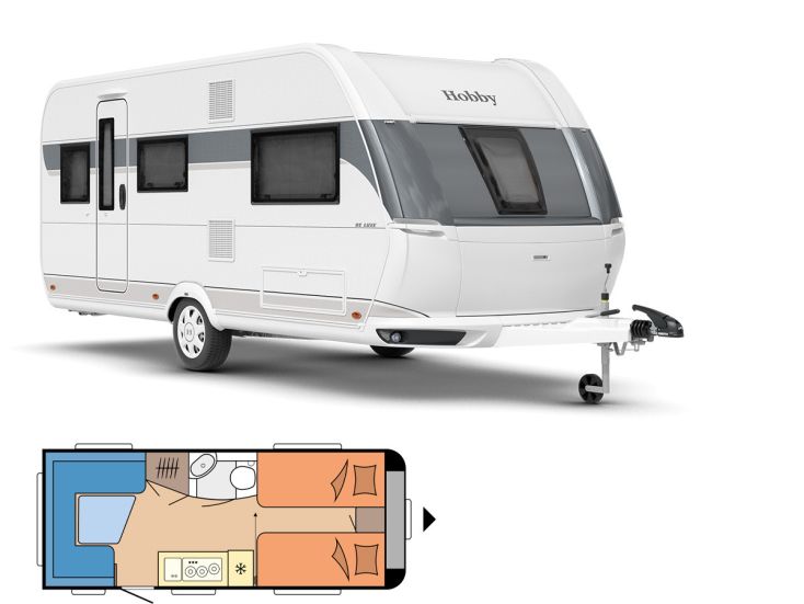 Hobby 495 UL De Luxe 2026 caravan
