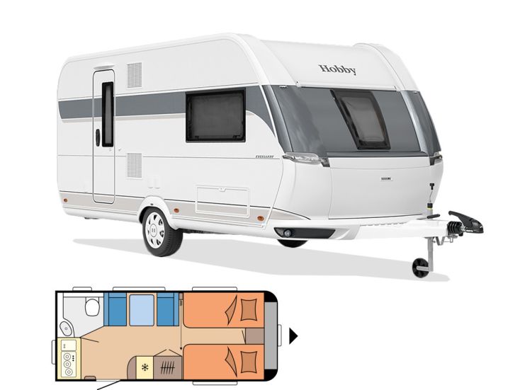 Hobby Excellent 460 SL 2025 caravan