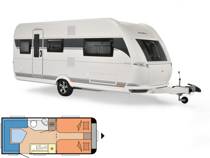 Hobby Maxia 495 UL caravan