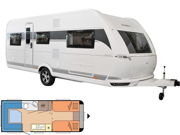 Hobby Maxia 585 UL caravan