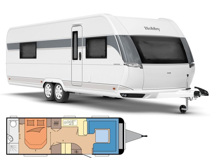 Hobby Prestige 720 WQC 2026 caravan