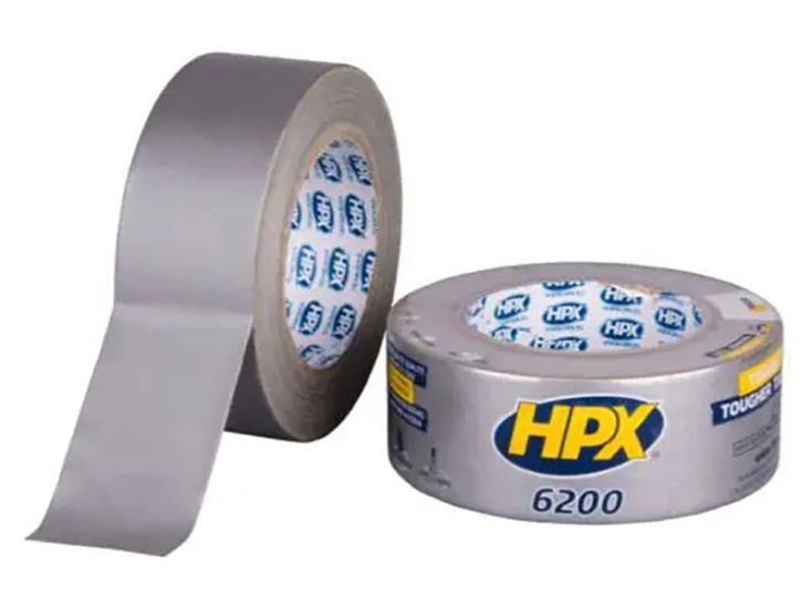 HPX 6200 48 mm × 50 m pantsertape - silver