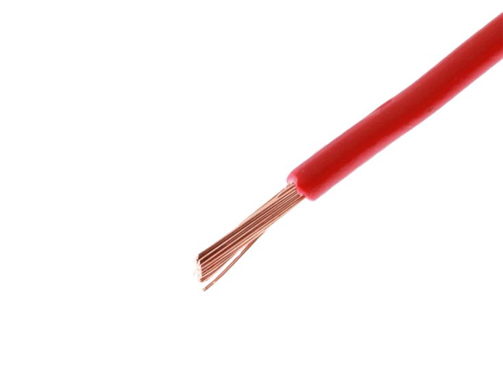 Kabel 1,0 mm² (5 m) - red