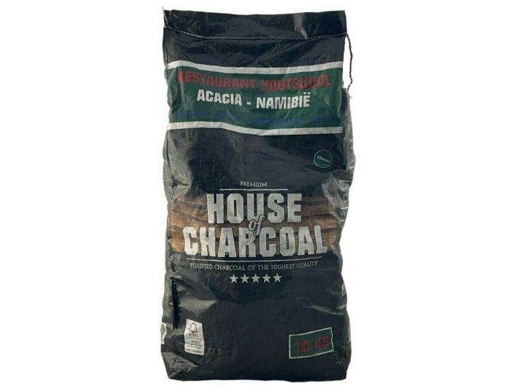 Kamado 10 kg restaurant houtskool - Acacia
