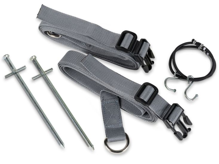 Dometic Storm Tie Down Kit Grey stormband