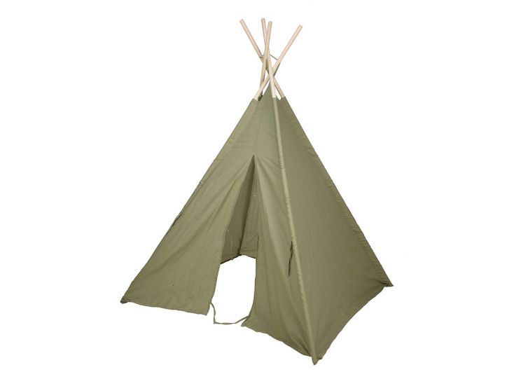 Kids Collection Green tipi tent