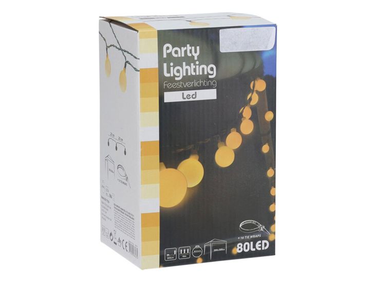 Party Lighting 80 LED feestverlichting