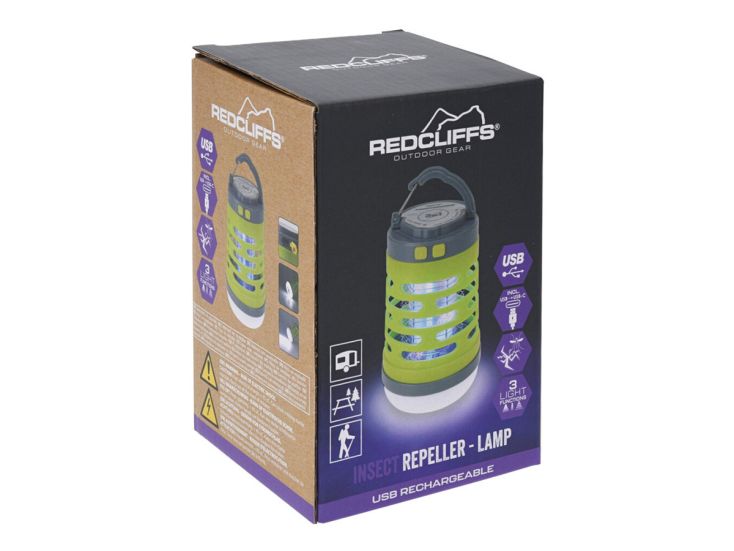Redcliffs camping- & insectenlamp