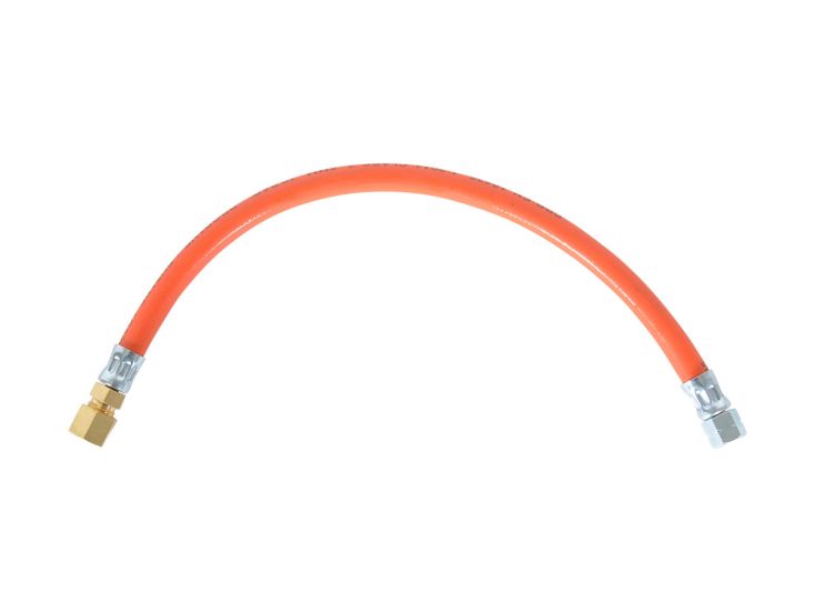 Obelink 1/4" links x 8 mm gasslang - 40 cm