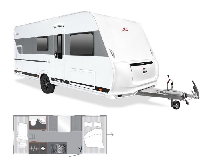 LMC Style 490 K Special Edition 2025 caravan
