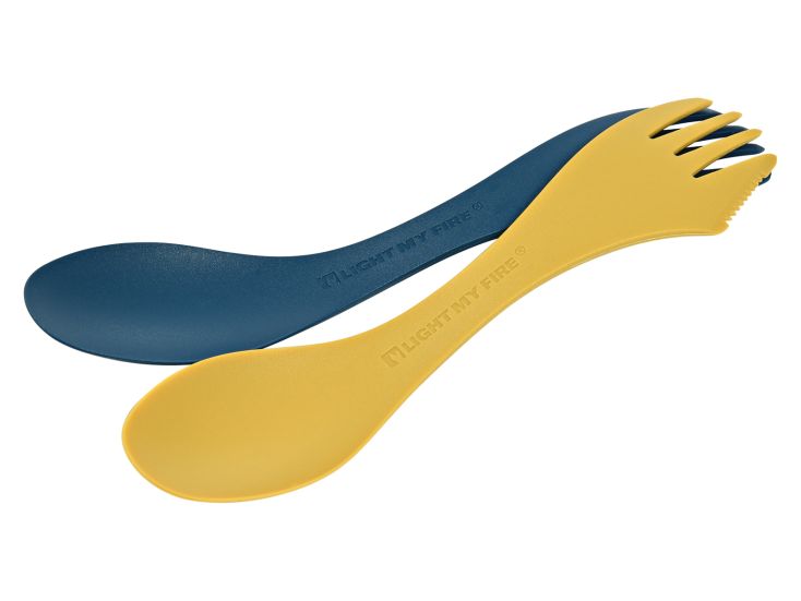 Light My Fire Medium 2-pack Bio spork - Blue