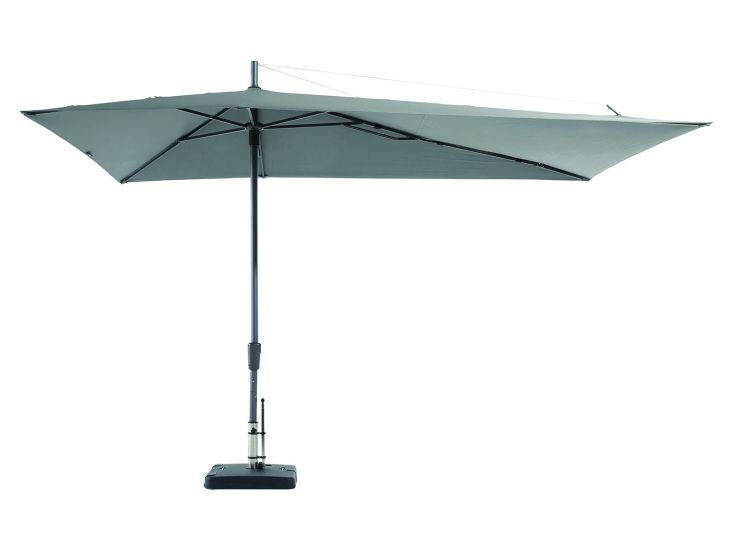 Madison Asymetriq Sideway 360 x 220 cm parasol - Light grey