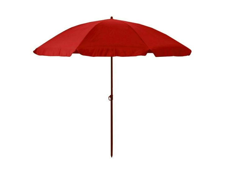 Madison Las Palmas 200 cm parasol - Red