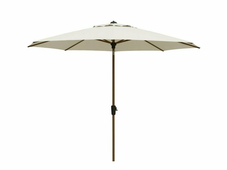 Madison Lissabon 300 cm parasol - Champagne