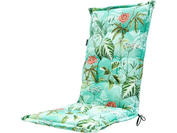 Madison Mauel pastel blue hoge rug tuinkussen Madison Mauel pastel blue hoge rug tuinkussen