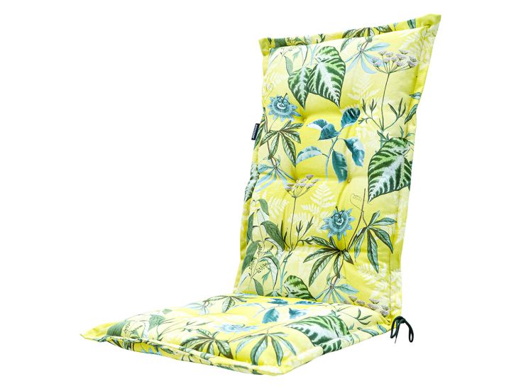 Madison Mauel pastel yellow hoge rug tuinkussen