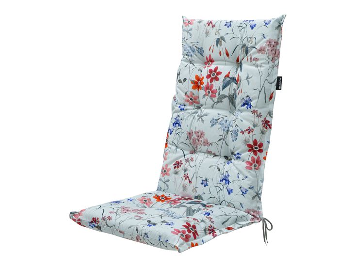 Madison Milly indigo outdoor hoge rug tuinkussen Madison Milly indigo outdoor hoge rug tuinkussen