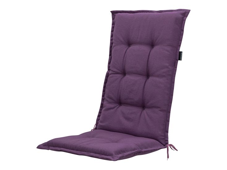 Madison Panama purple hoge rug tuinkussen