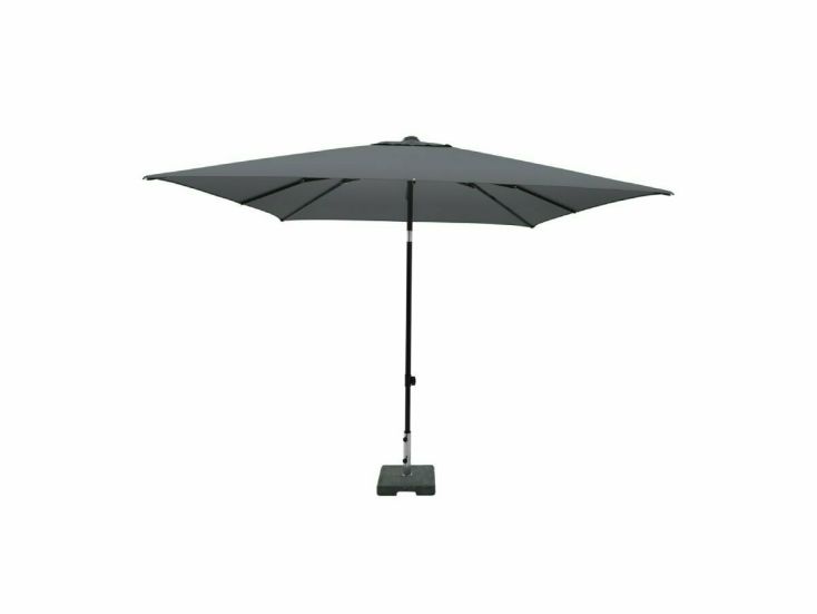 Madison Corsica 200 x 250 push-up parasol - Grey
