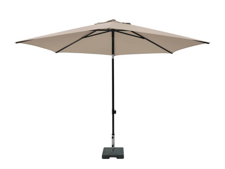 Madison Elba 300 cm push-up parasol - Ecru