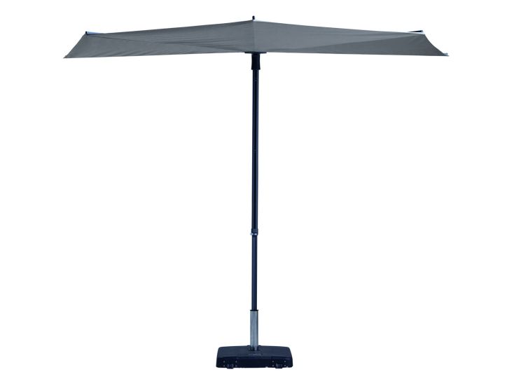 Madison Sun Wave 150 x 270 cm parasol - Light grey