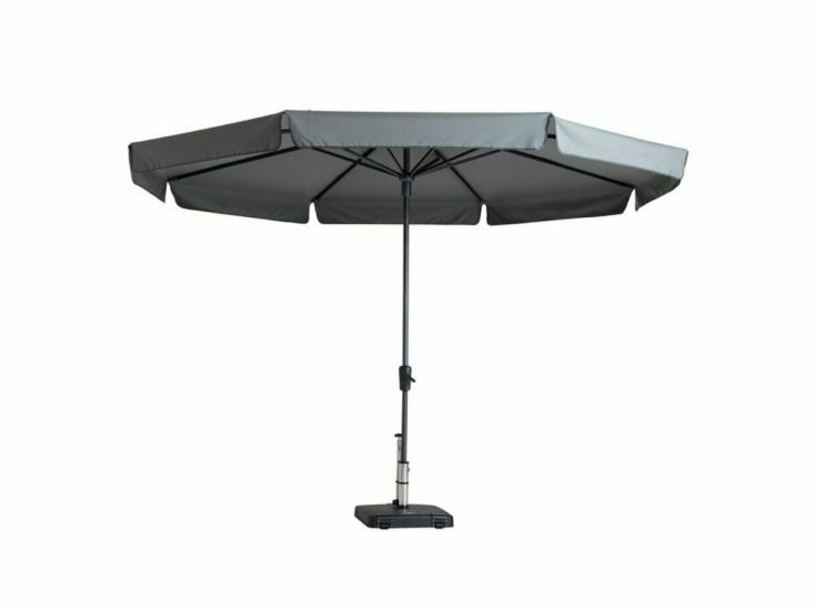 Madison Syros 350 cm parasol - Light grey