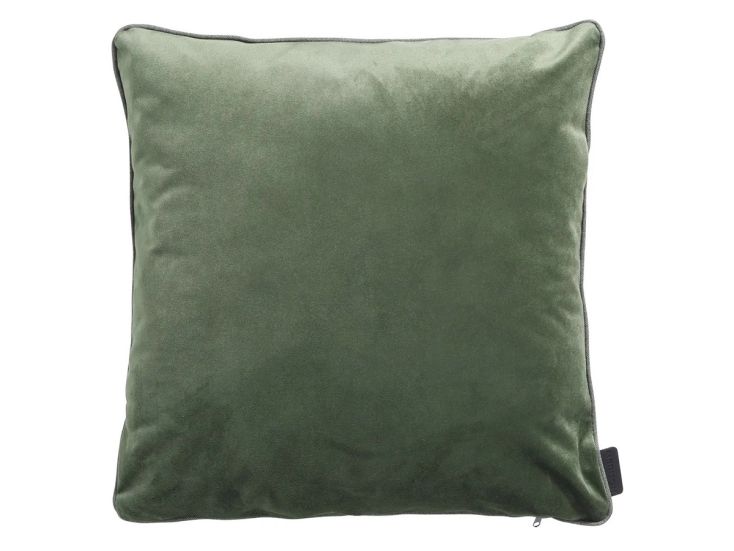 Madison Velvet Oxford green 45 x 45 sierkussen