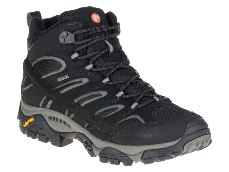 Merrell Moab 2 GTX Mid Black heren wandelschoenen