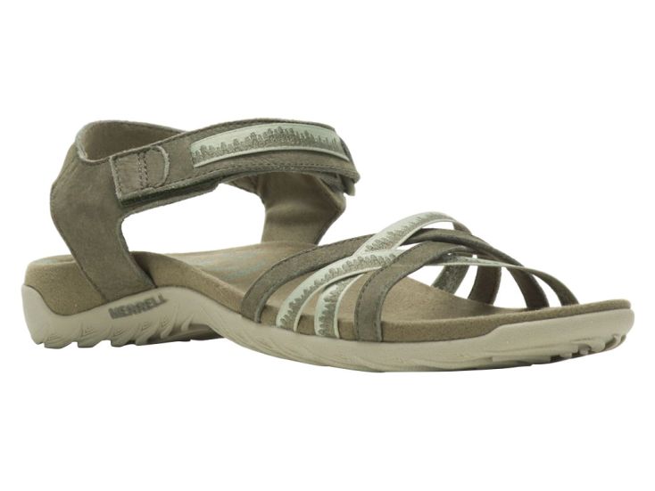 Merrell Terran 3 Cush Cross Olive dames sandalen