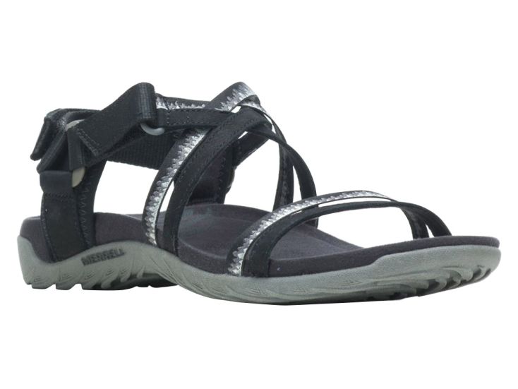 Merrell Terran 3 Cush Lattice Black dames sandalen