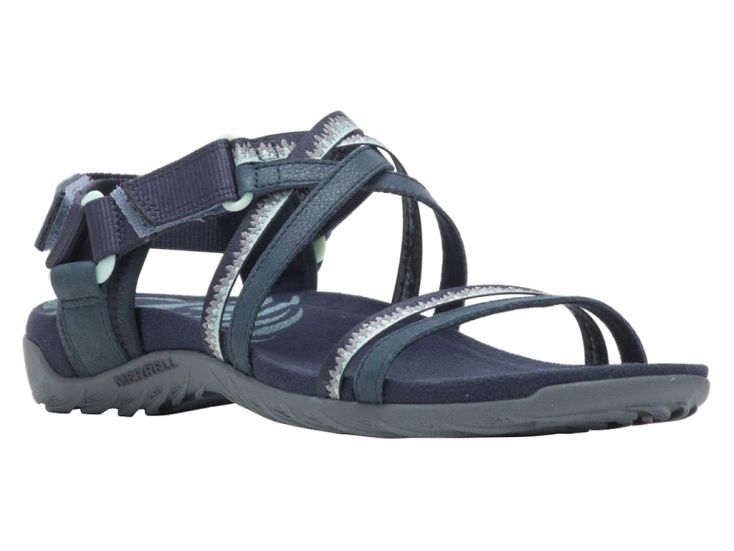 Merrell Terran 3 Cush Lattice Navy dames sandalen