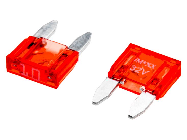 Set mini steekzekeringen 10 A