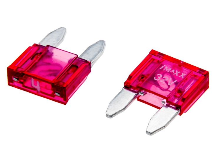 Set mini steekzekeringen 4 A