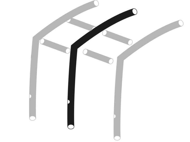Obelink Mobil 320 Easy Air maat 2 hoofd airtube midden