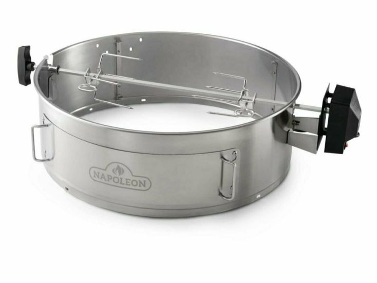Napoleon 57 cm RVS pizza oven en draaispit