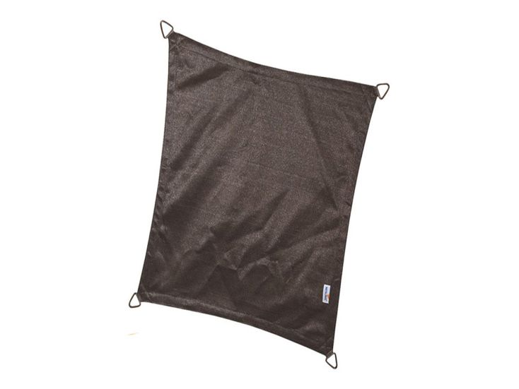 Platinum Coolfit 3x4m rechthoekig schaduwdoek - Antraciet