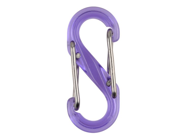 Nite Ize S-Biner plastic #2 karabijnhaak - Purple