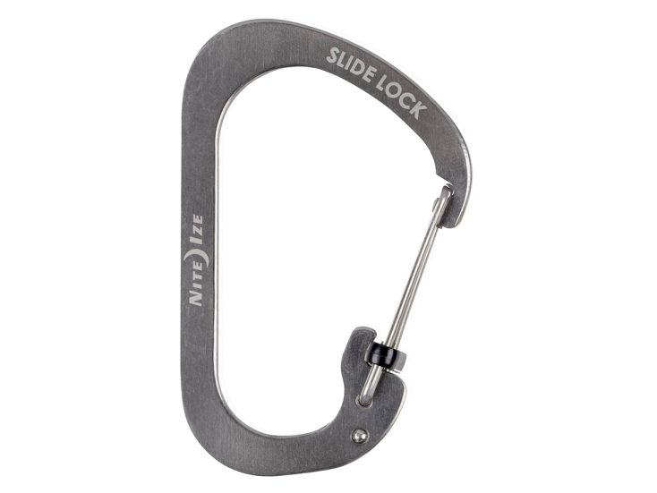 Nite Ize Slidelock #4 karabijnhaak - Silver