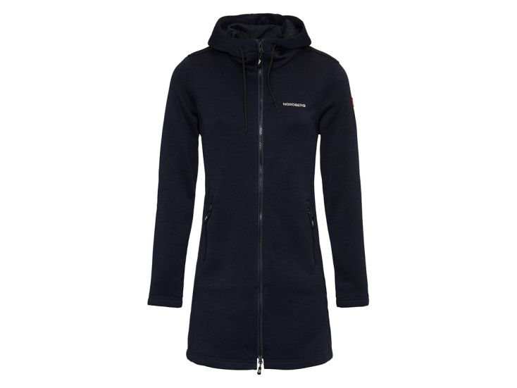 Nordberg Ada Dark Navy Melange dames fleecevest