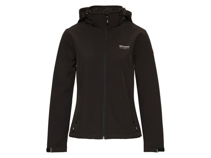 Nordberg Ingrida Black dames softshell jas
