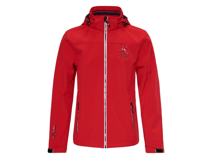 Nordberg Trond Red heren softshell jas