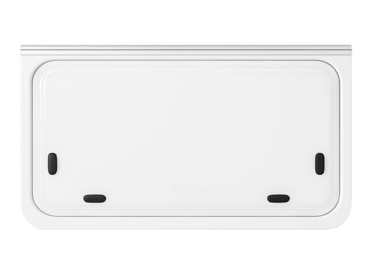 NRF Oceania grey raam (met profiel) - 900 × 500 mm