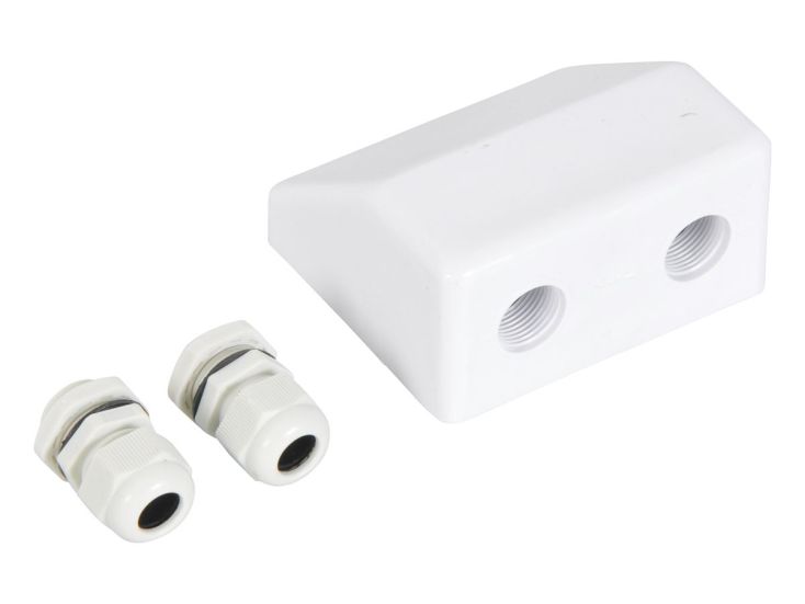 Obelink Dakdoorvoer 2-voudig - White