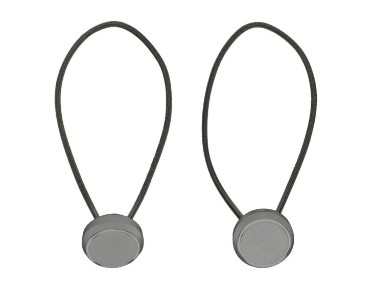 Obelink set lange elastieken met platte knop - 14 cm