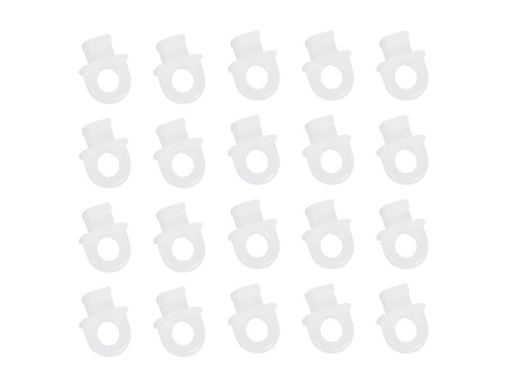 Obelink Ösi gordijnhaakjes (20 stuks) - white