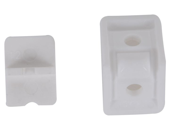 Obelink kleine hoekverbinders - White