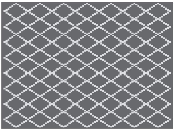 Obelink Ruit 270 x 200 cm patio mat