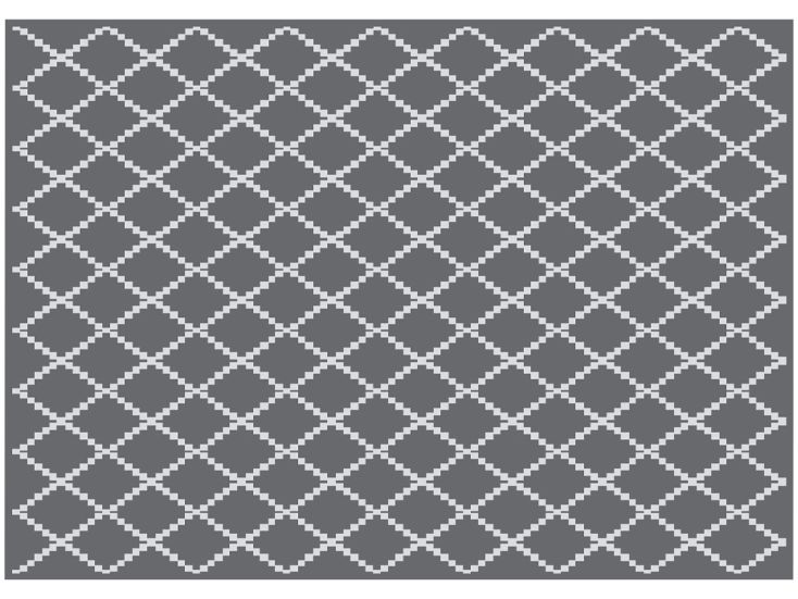 Obelink Patio Mat Diamond 410 x 290 cm tenttapijt