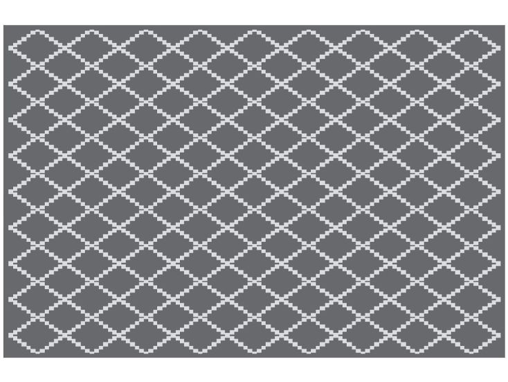 Obelink Patio Mat Diamond 440 x 290 cm tenttapijt