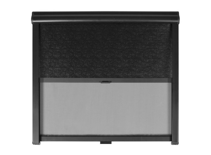 Obelink Velum combirollo black - 150 x 80 cm